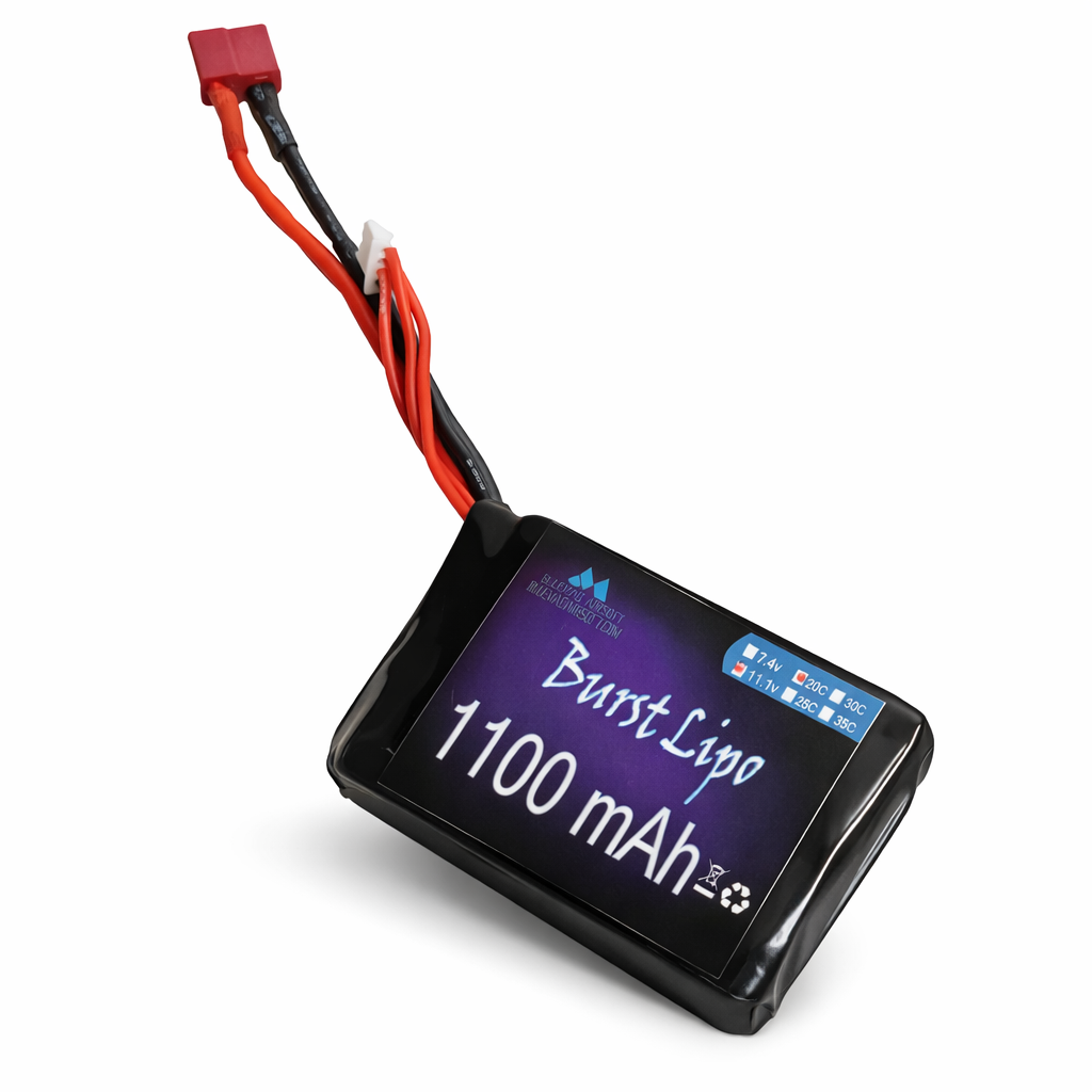 BlueMag Burst 11.1v Lipo Battery's with Lifetime Warranty